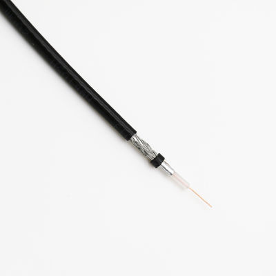 Black 75ohm RG6 RG11 RG59 CATV Flexible RF Coaxial Cable