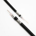 Black 75ohm RG6 RG11 RG59 CATV Flexible RF Coaxial Cable