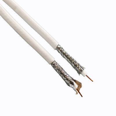 OFC Conductor 0.81mm 1.63mm Coaxial Power Cables For Television