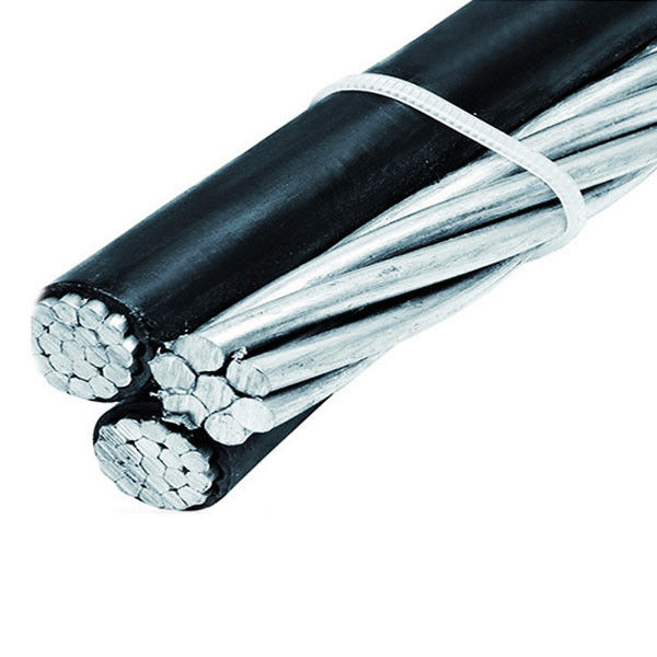 Polyvinyl Chloride Sheath 25mm2 35mm2 Aerial Bundled Cable